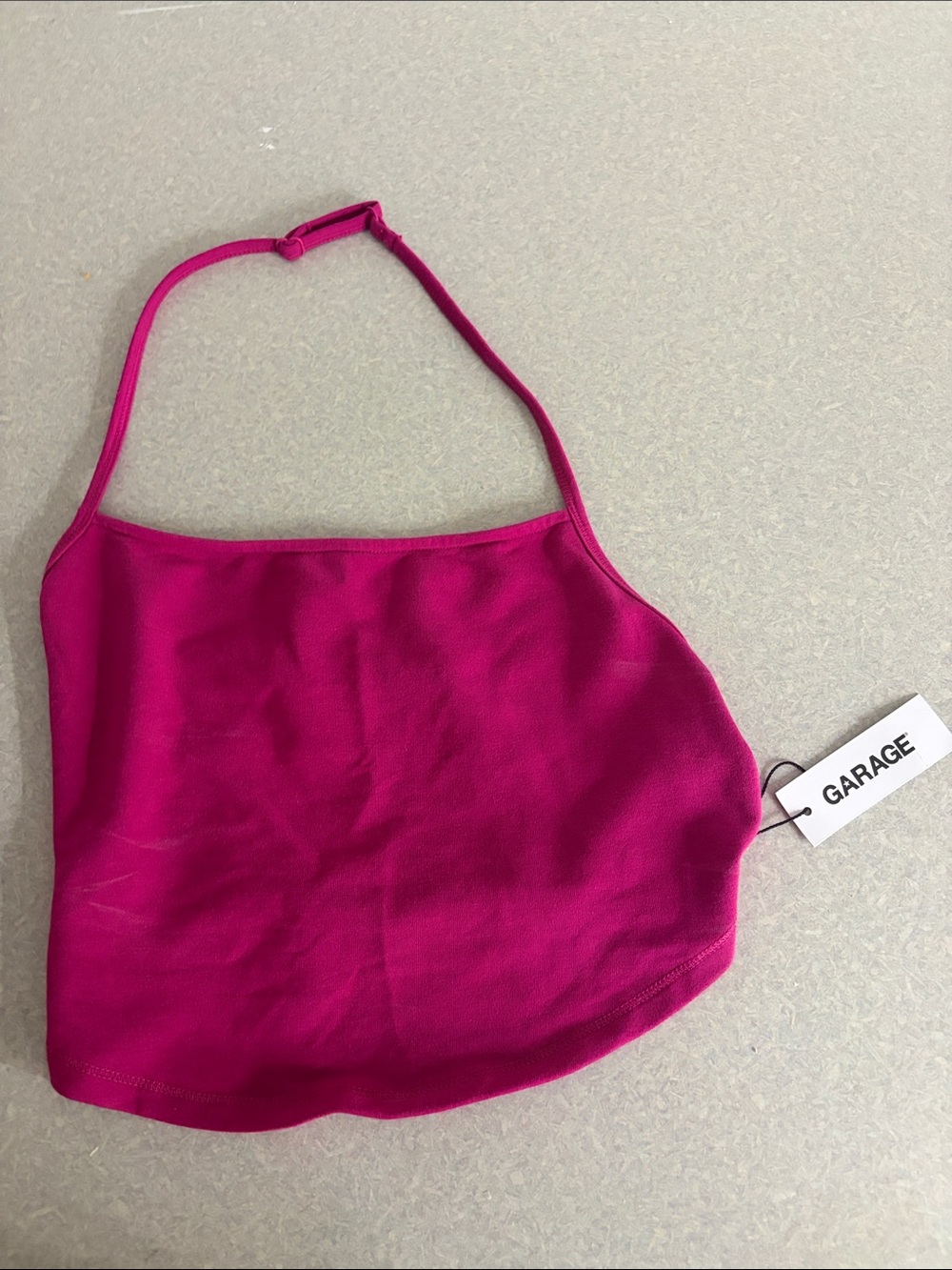 Garage Magenta Halter Shoulder Bag